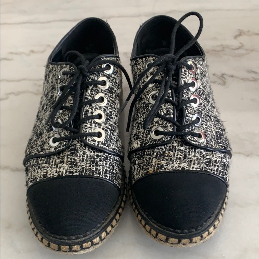 Karl Lagerfeld Espadrilles Sneaker Shoes Sz 8.5
